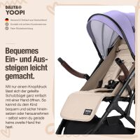 Reisebuggy YOOPI, kompakter Kinderwagen für unterwegs &