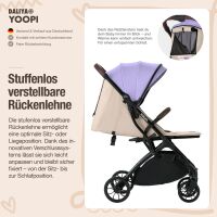 Reisebuggy YOOPI, kompakter Kinderwagen für unterwegs &