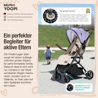 Reisebuggy YOOPI, kompakter Kinderwagen für unterwegs &