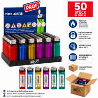 50 x Feuerzeuge befüllt mit Barcode gallery